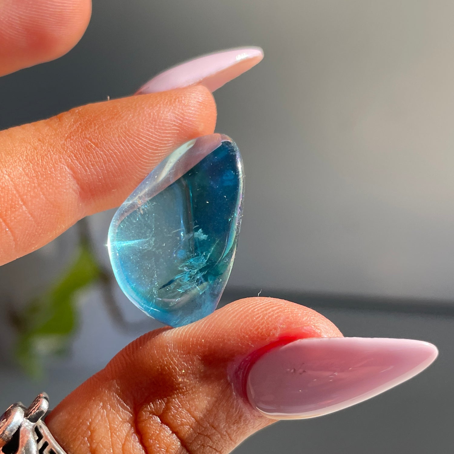 Aqua Aura Quartz Pce