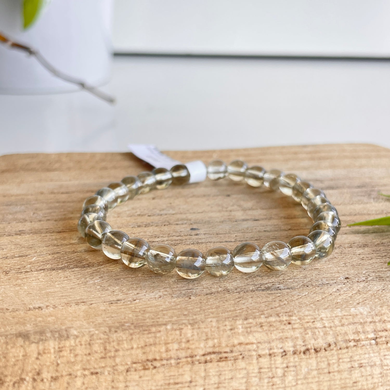 Libyan Desert Glass Beaded Bracelet