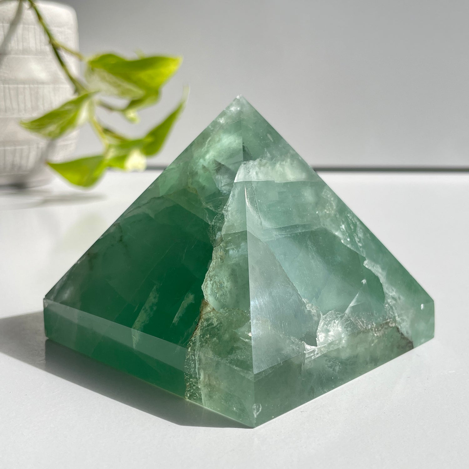 Fluorite Pyramid 596g