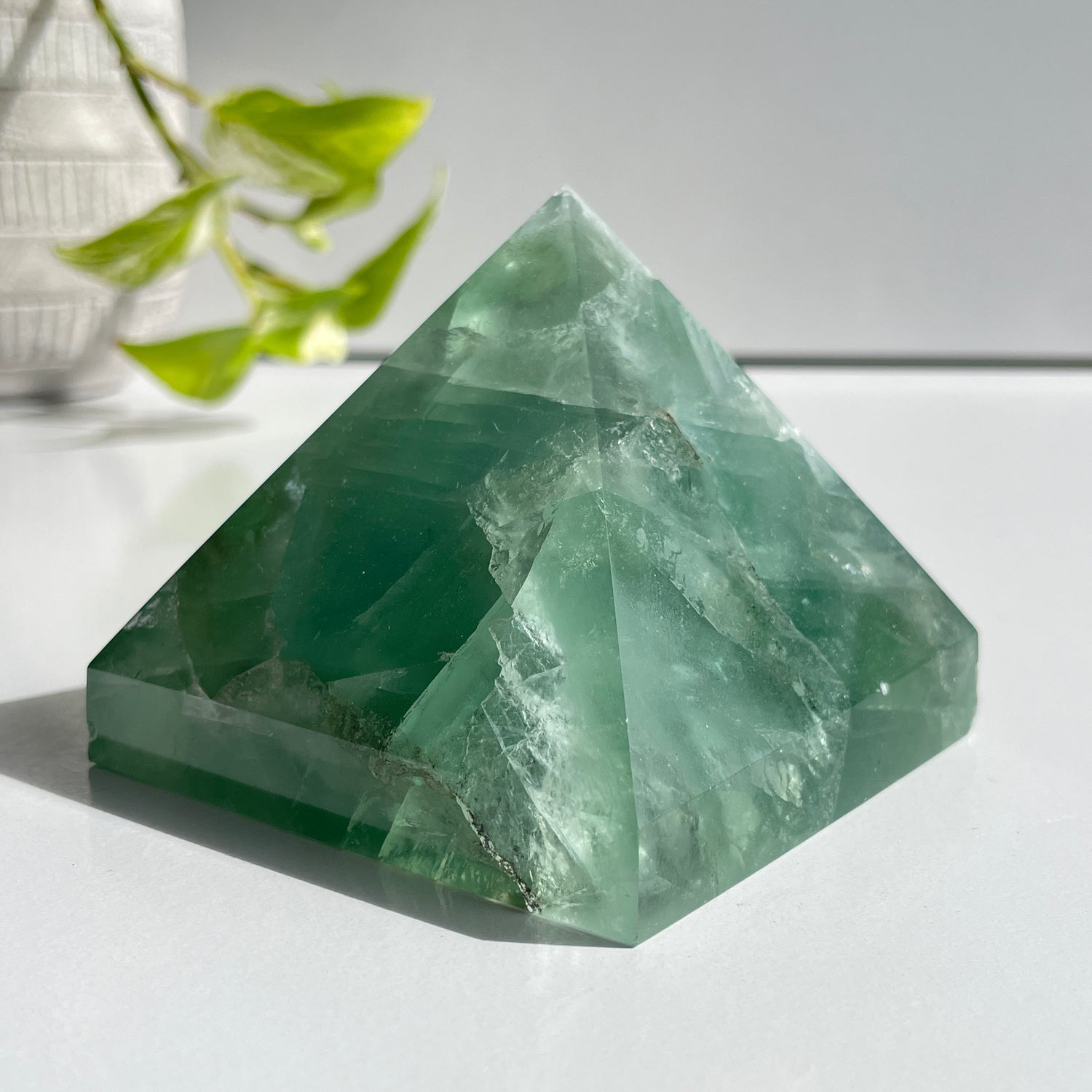 Fluorite Pyramid 596g