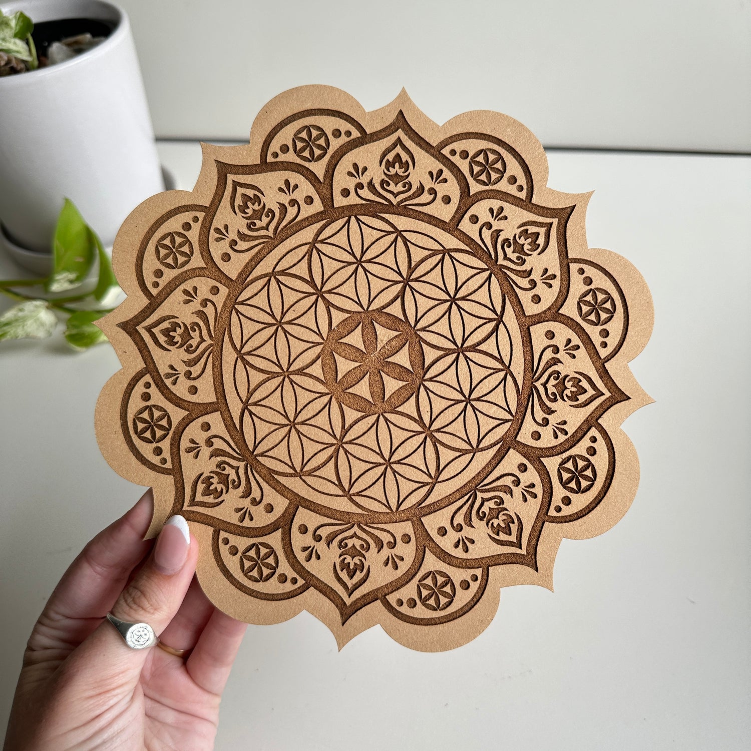Mandala Crystal Grid