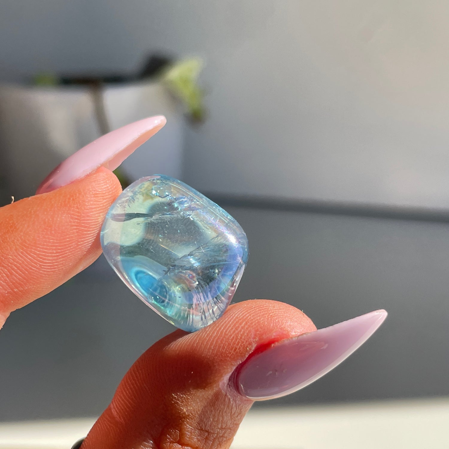Aqua Aura Quartz Pce