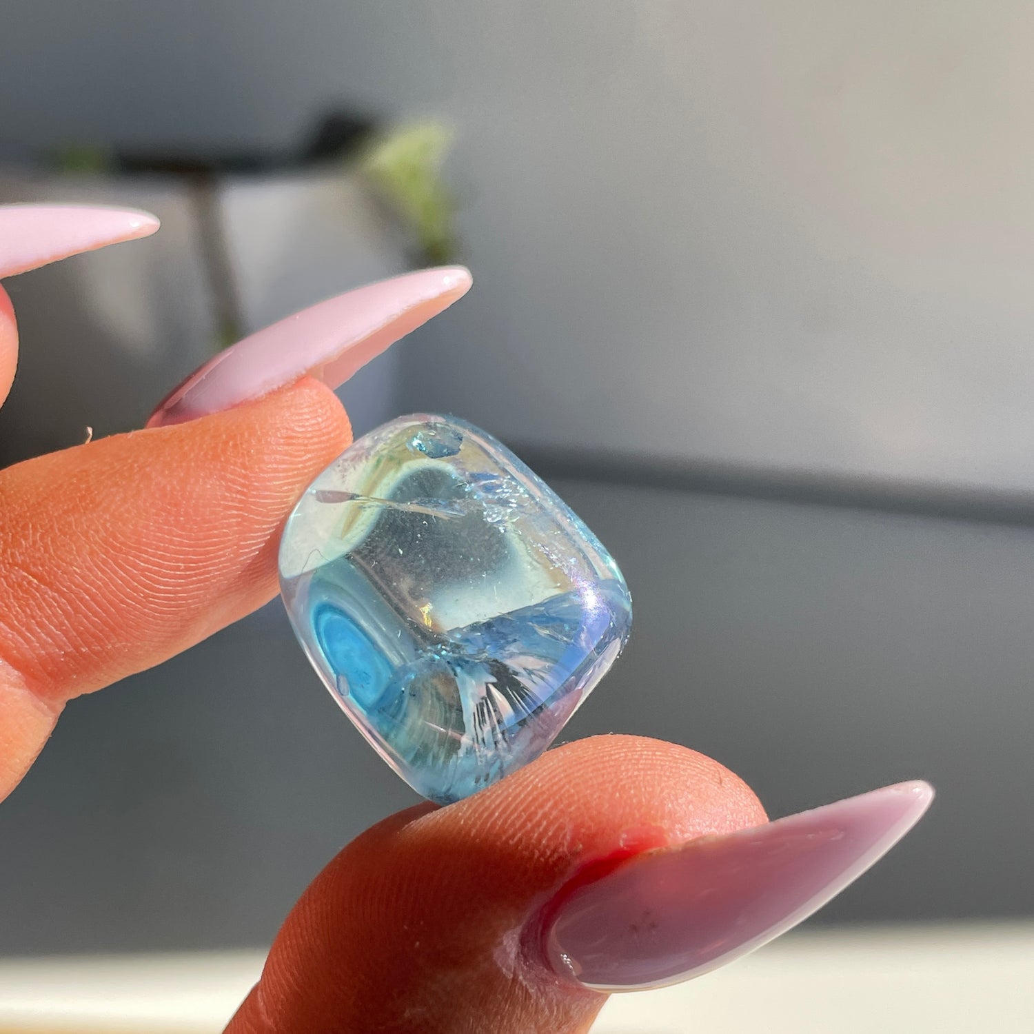 Aqua Aura Quartz Pce