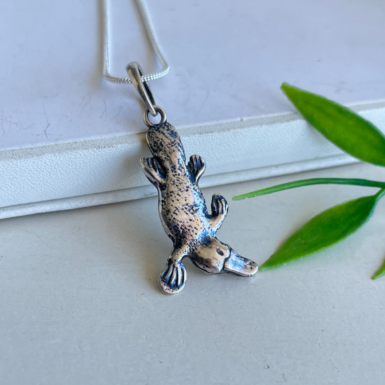 Platypus Silver Pendant
