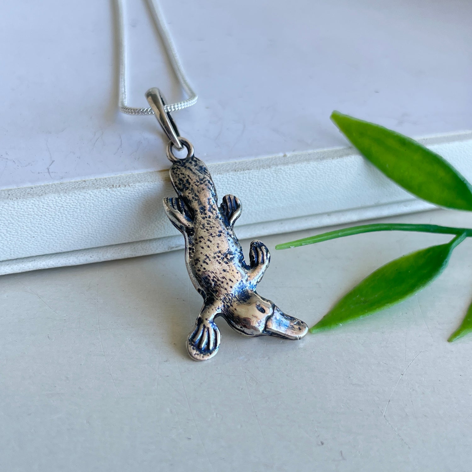 Platypus Silver Pendant