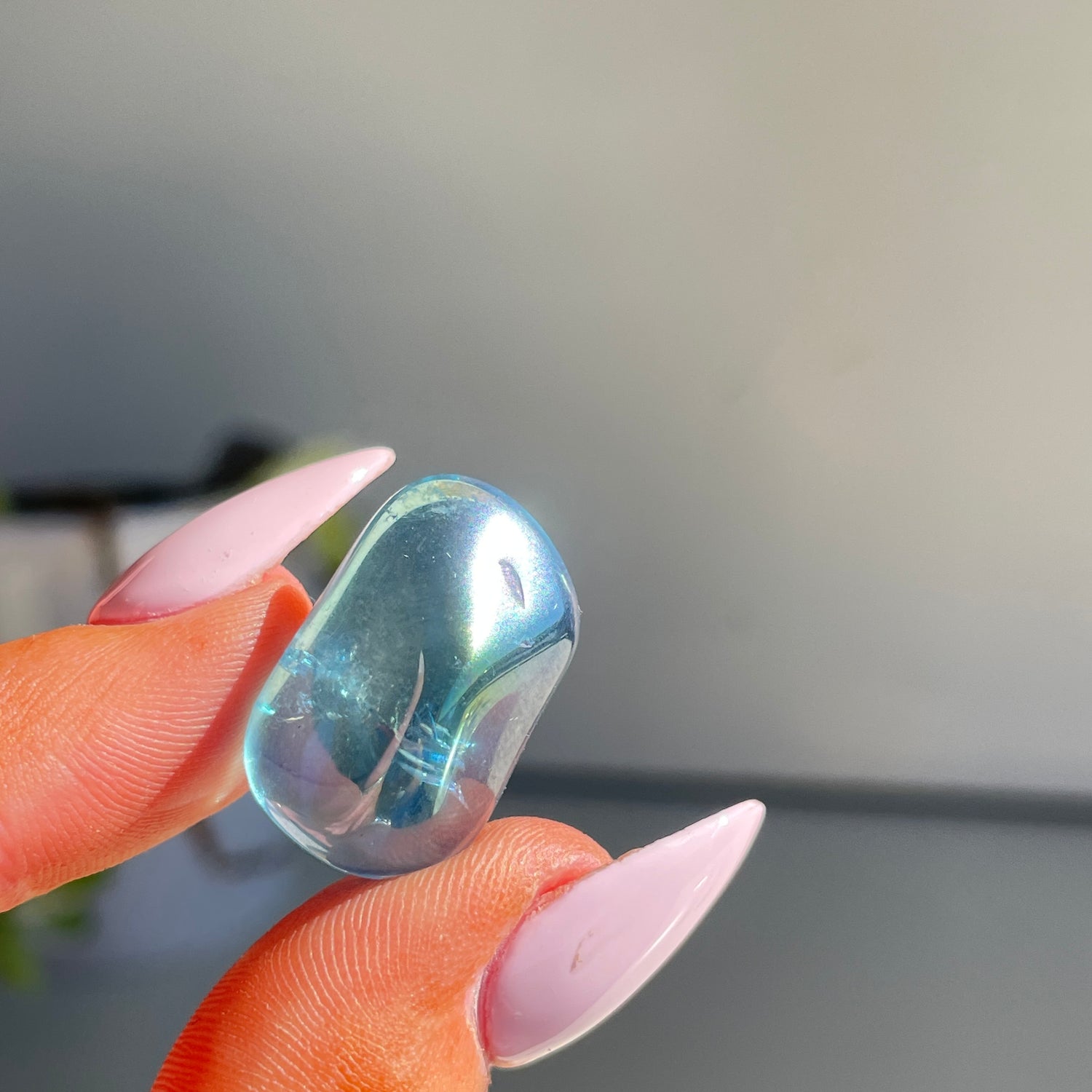 Aqua Aura Quartz Pce