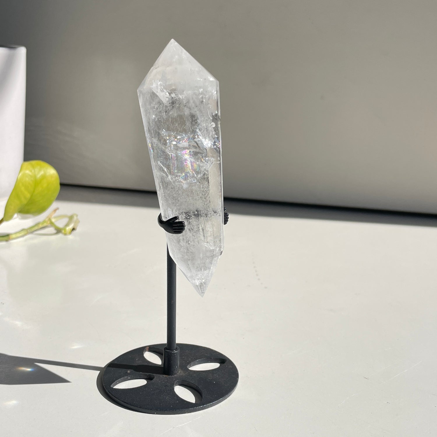 Clear Quartz Vogel 11.9cm