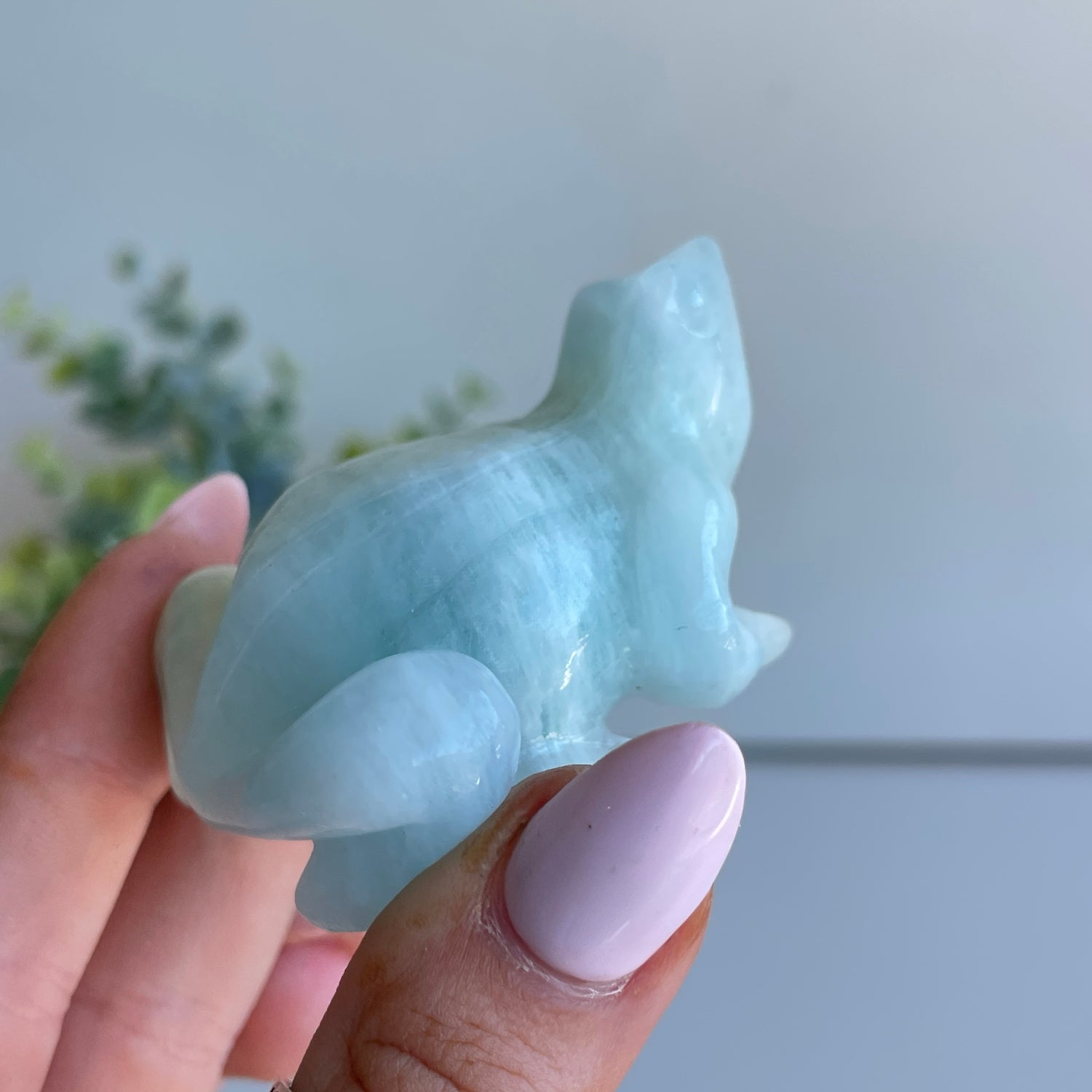 Aquamarine Frog 5.1cm