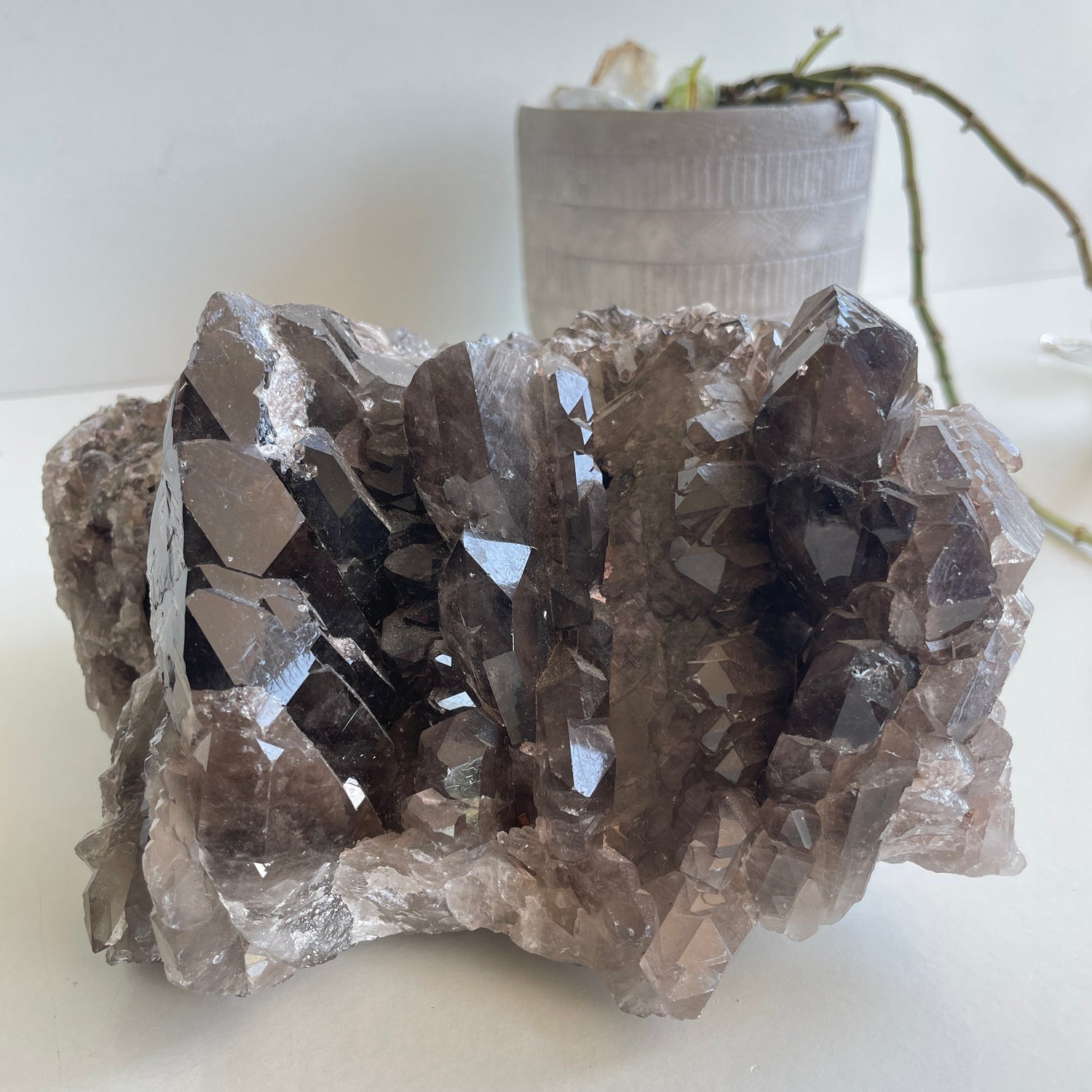 Smoky Elestial Quartz Tabby 3.772kg