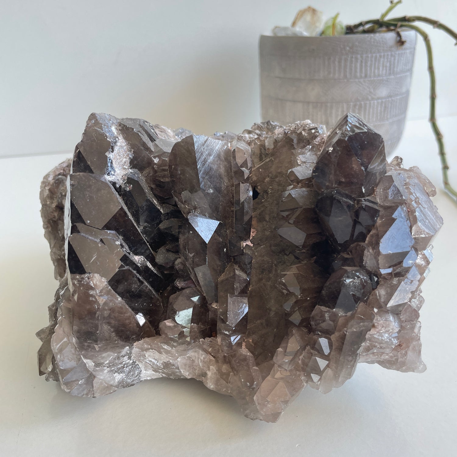 Smoky Elestial Quartz Tabby 3.772kg