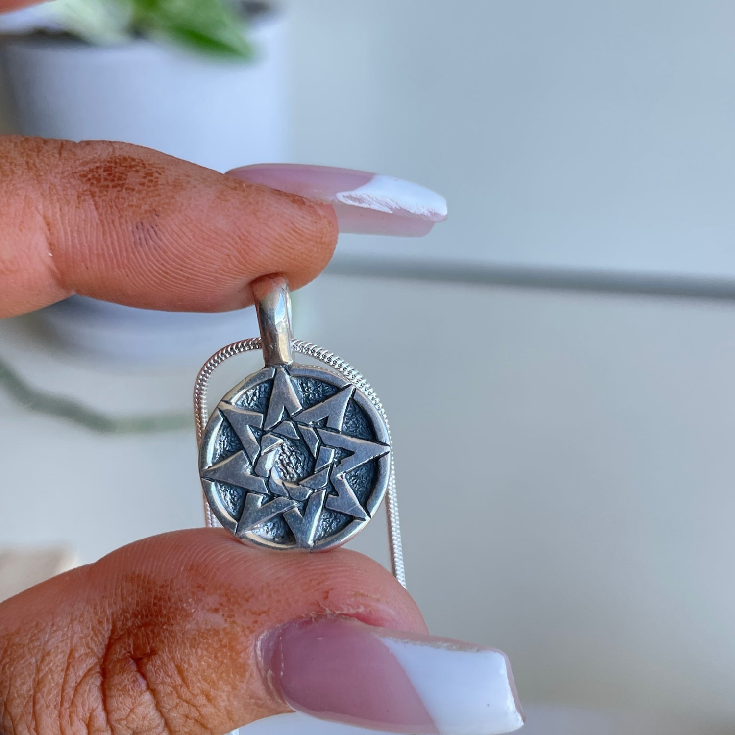 8 Pointed Star Pendant