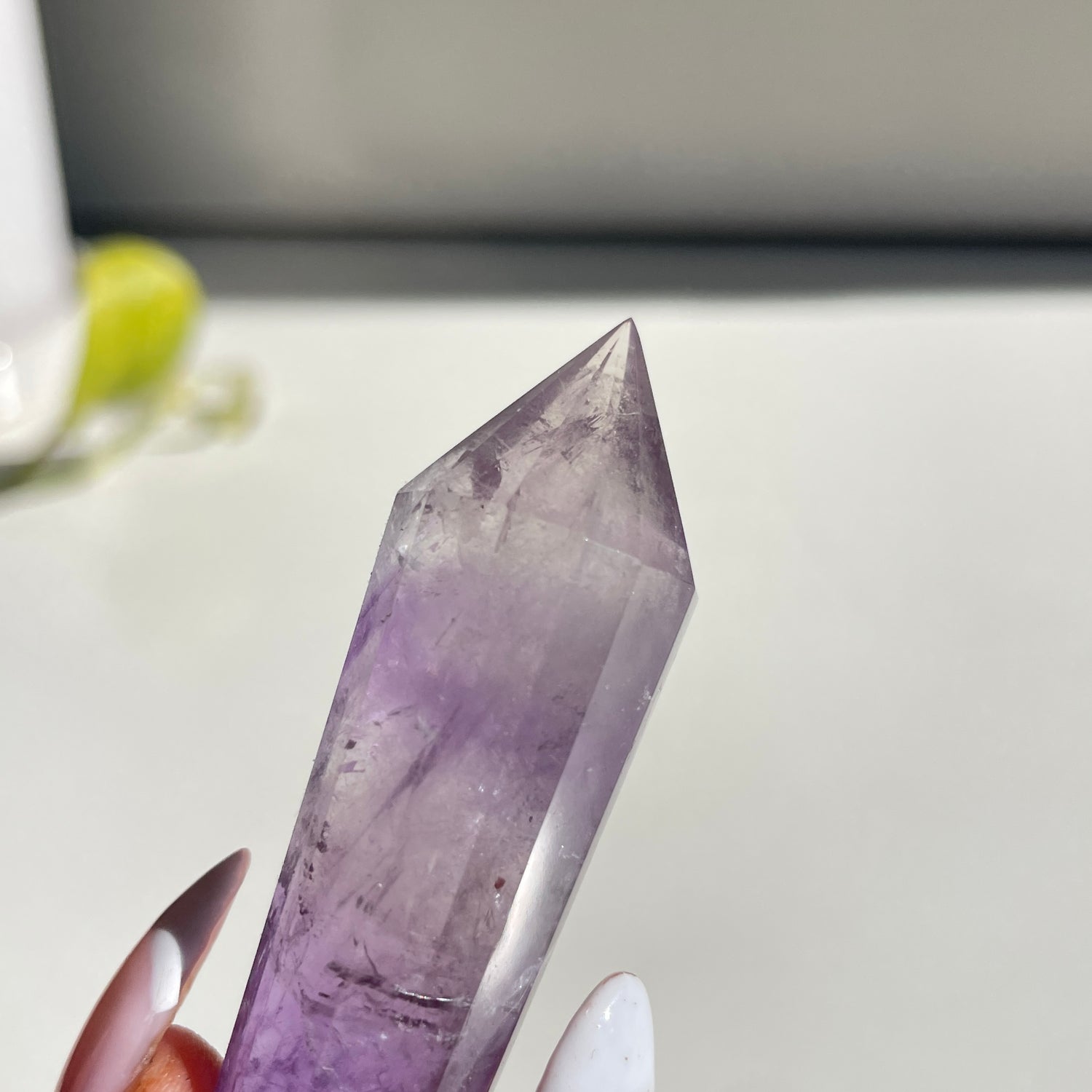 Amethyst Vogel 7.9cm