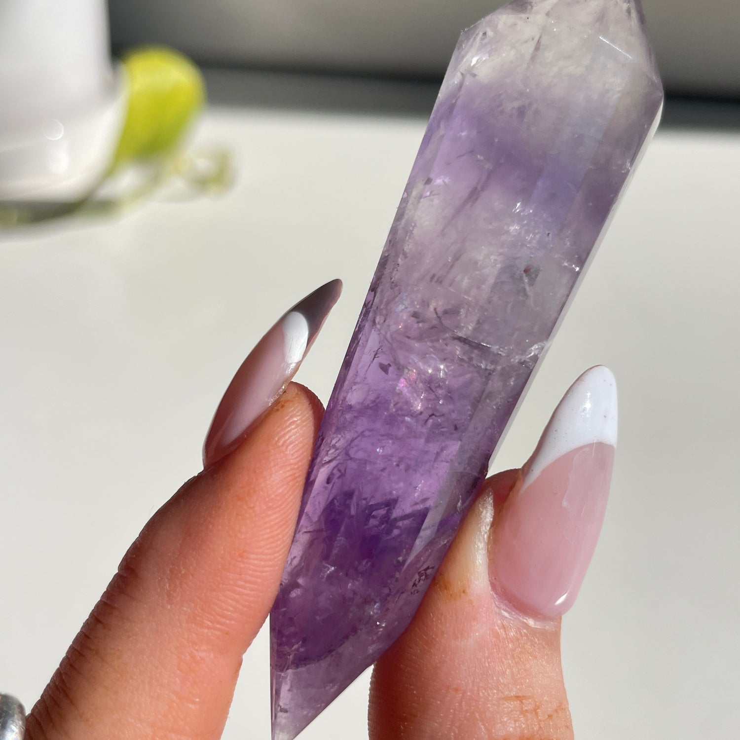 Amethyst Vogel 7.9cm