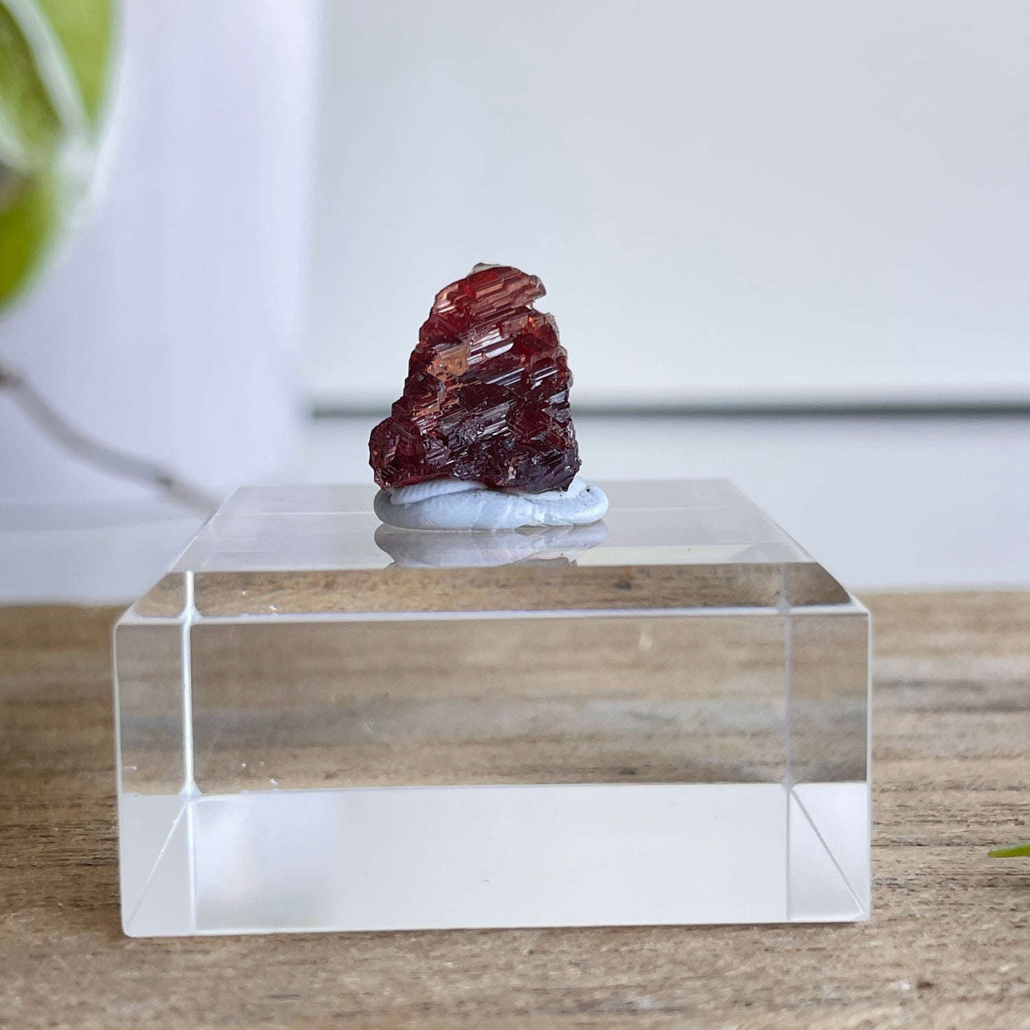 Etched Spessartine Garnet Pc