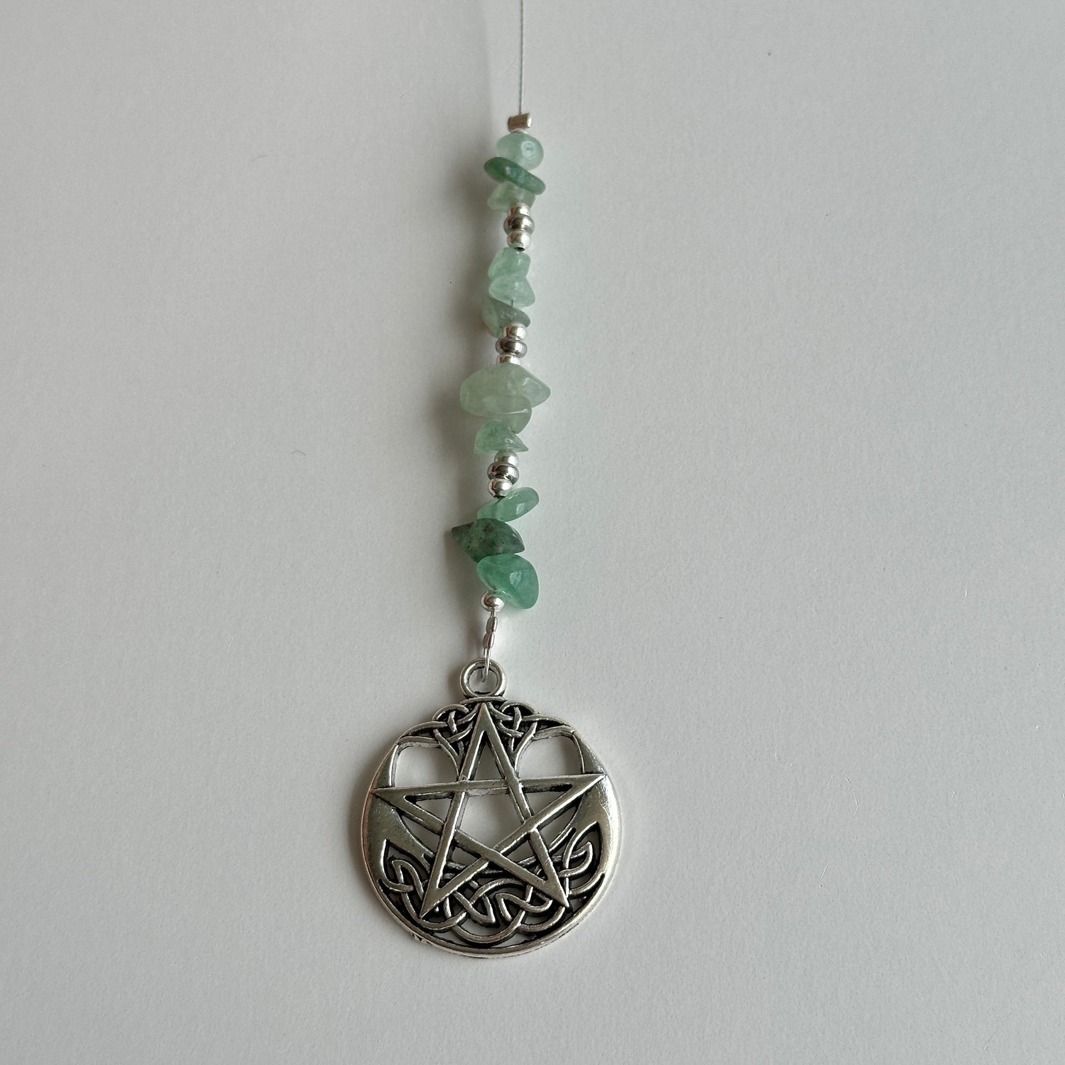 Pentagram Moon Suncatcher