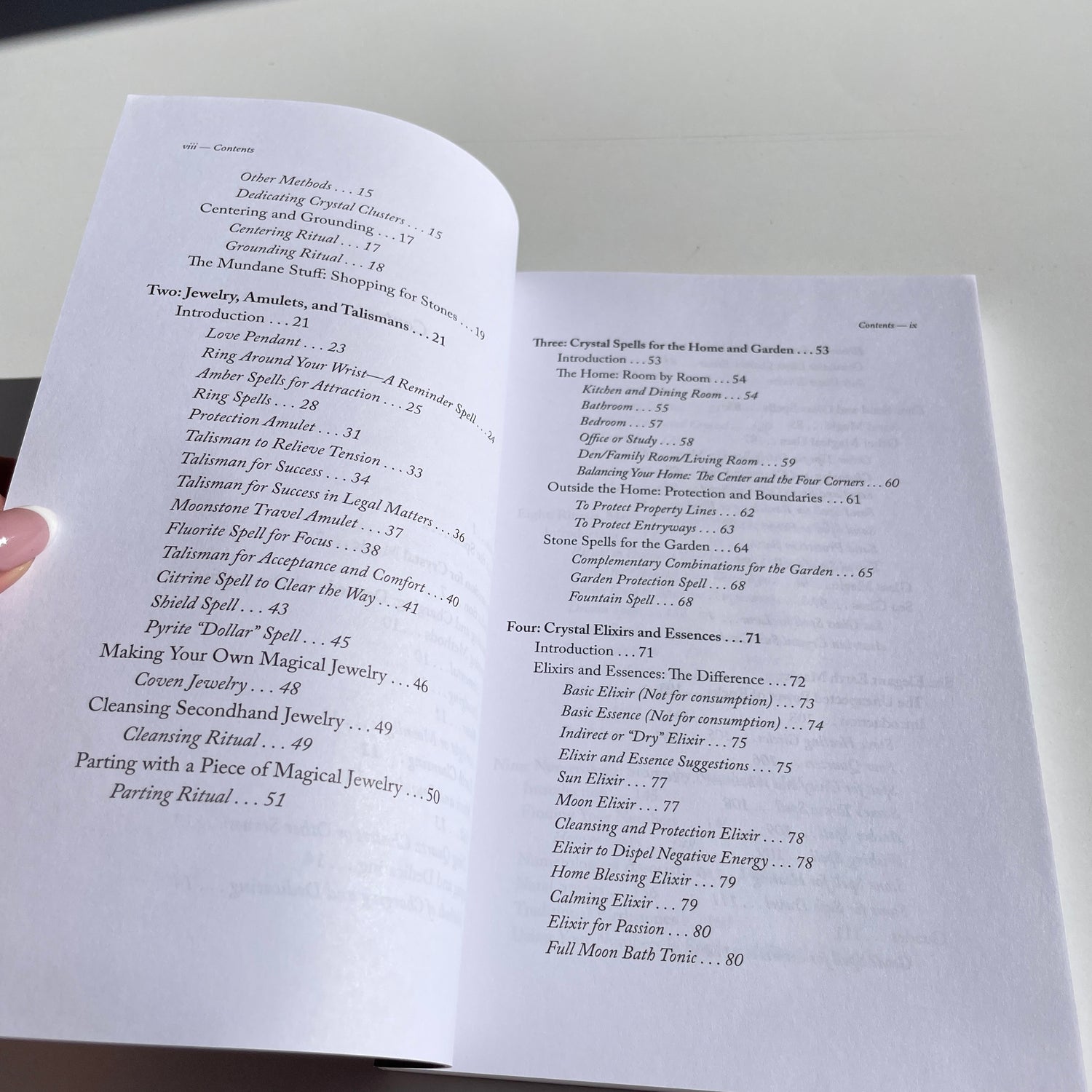 The Book Of Crystal Spells Ember Grant