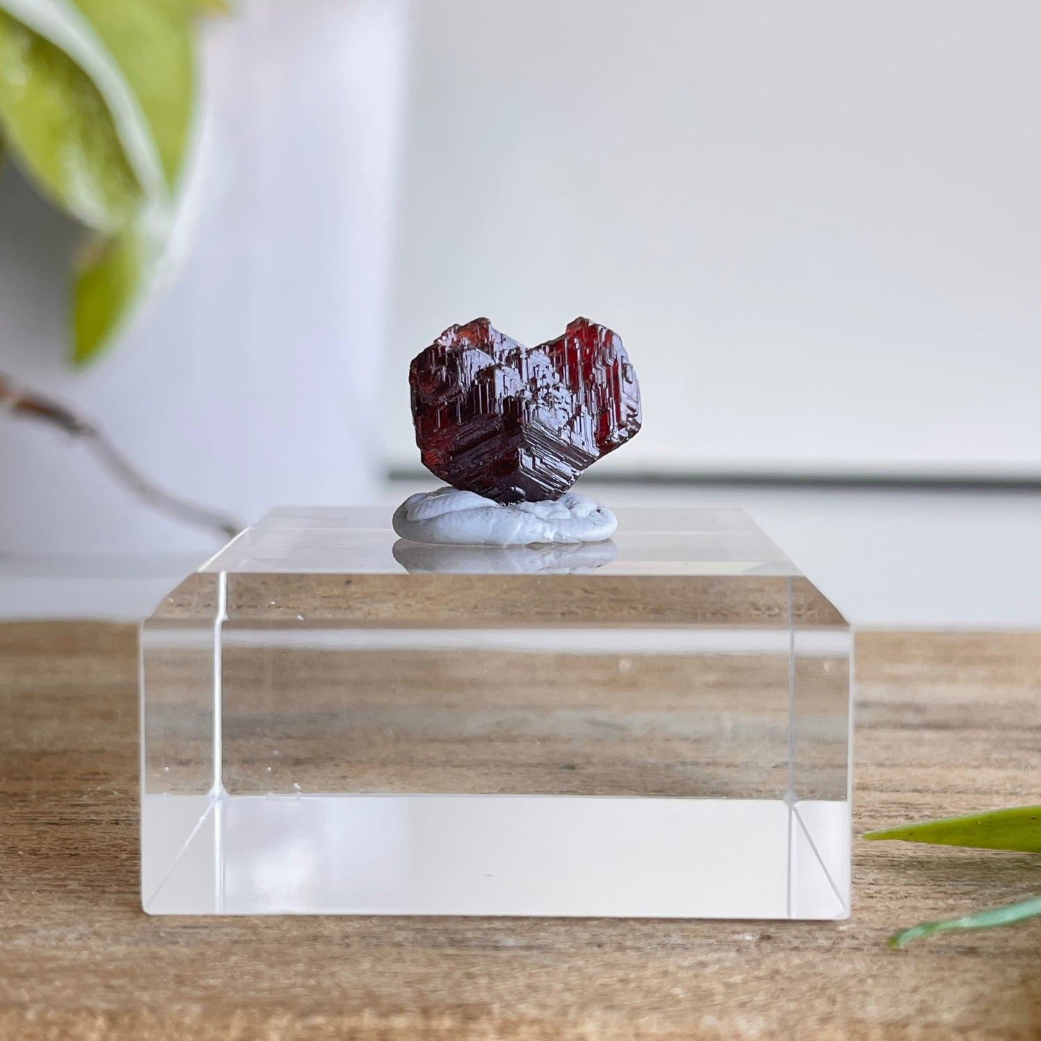 Etched Spessartine Garnet Pc