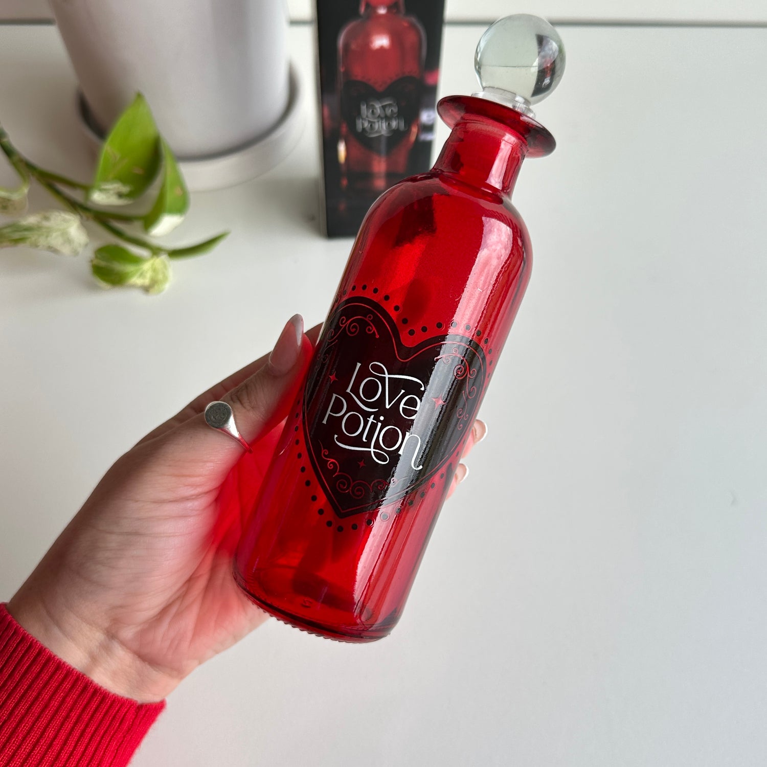 Red Love Potion Bottle LO36325