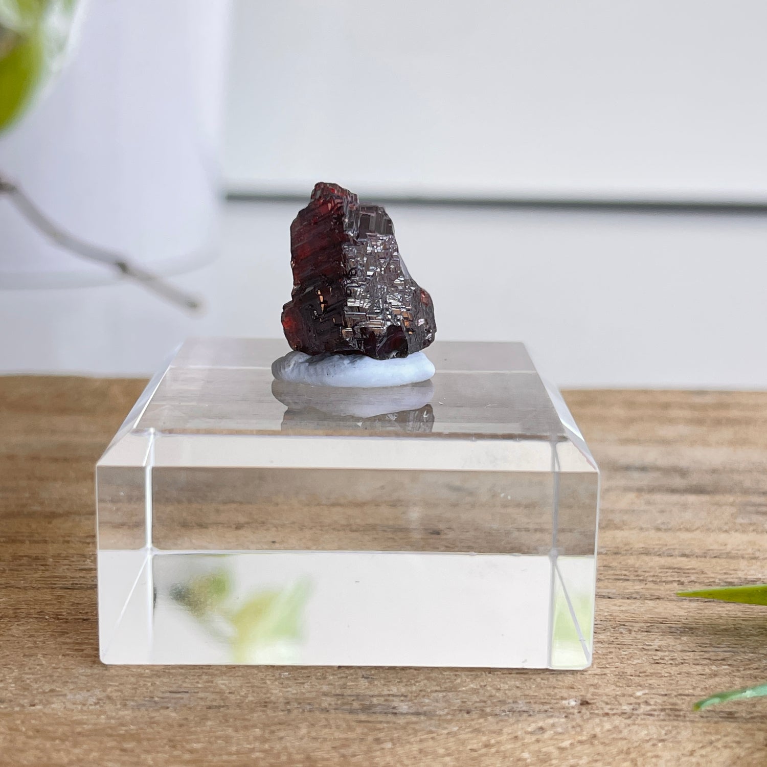 Etched Spessartine Garnet Pc