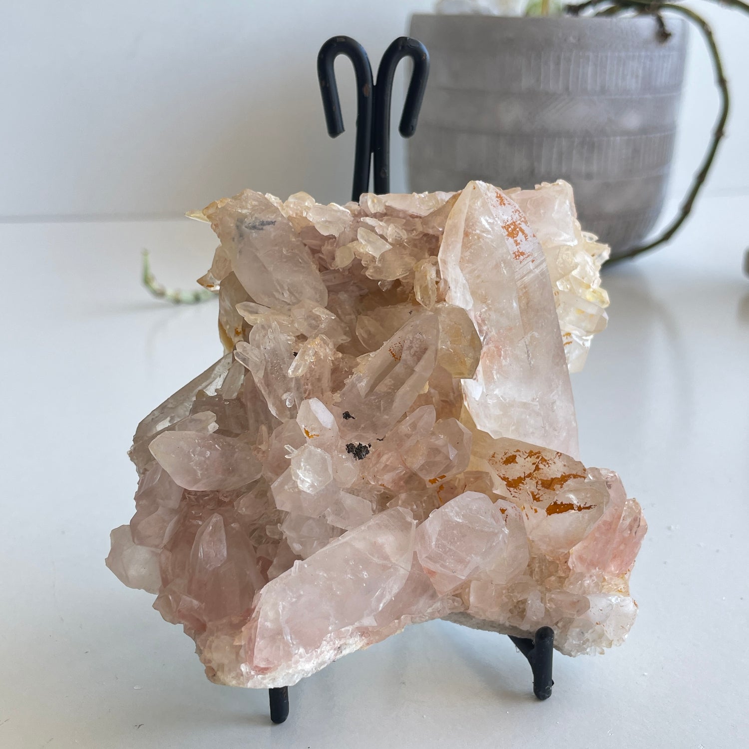 Pink Himalayan Quartz Cluster 434g