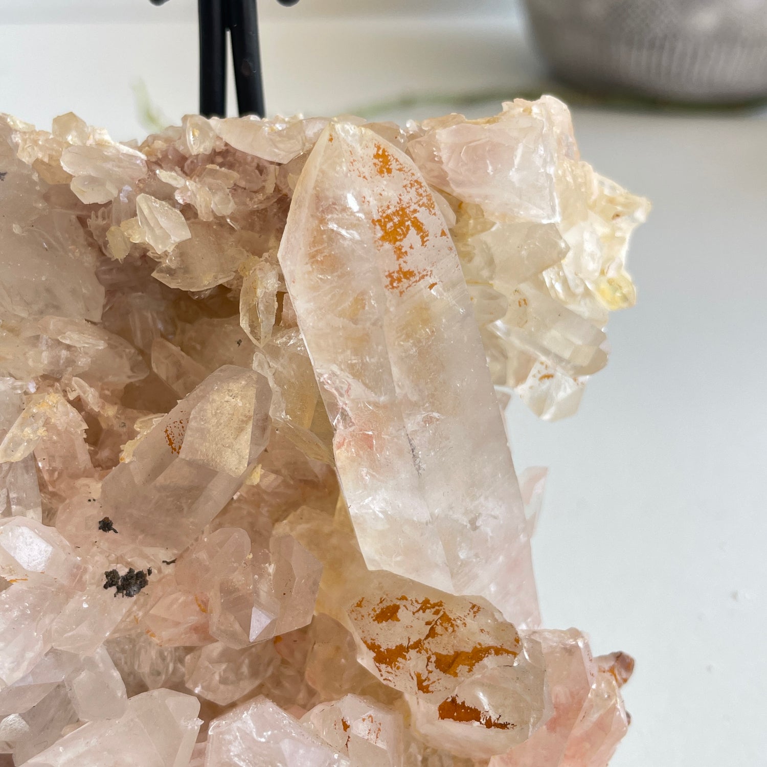 Pink Himalayan Quartz Cluster 434g