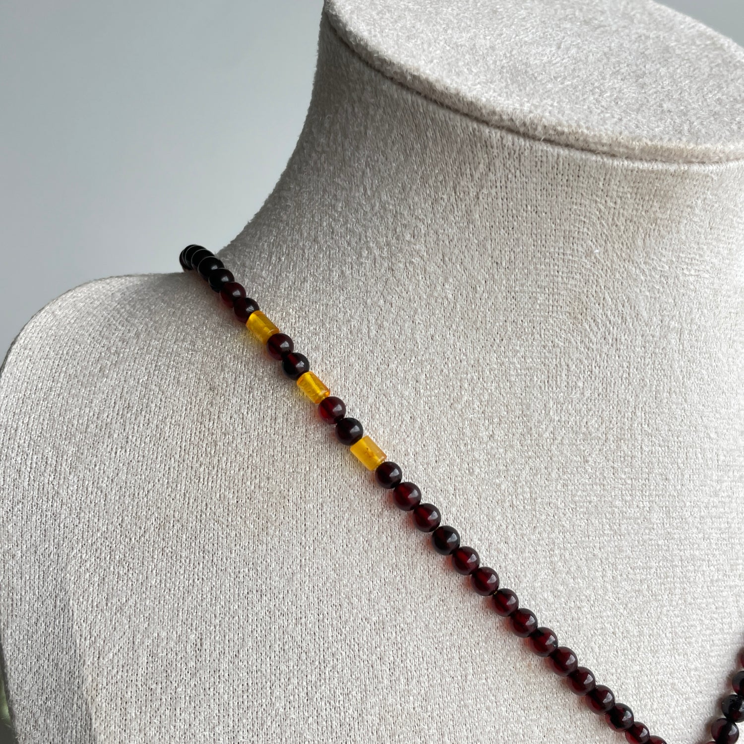 Amber Ombre Necklace 3