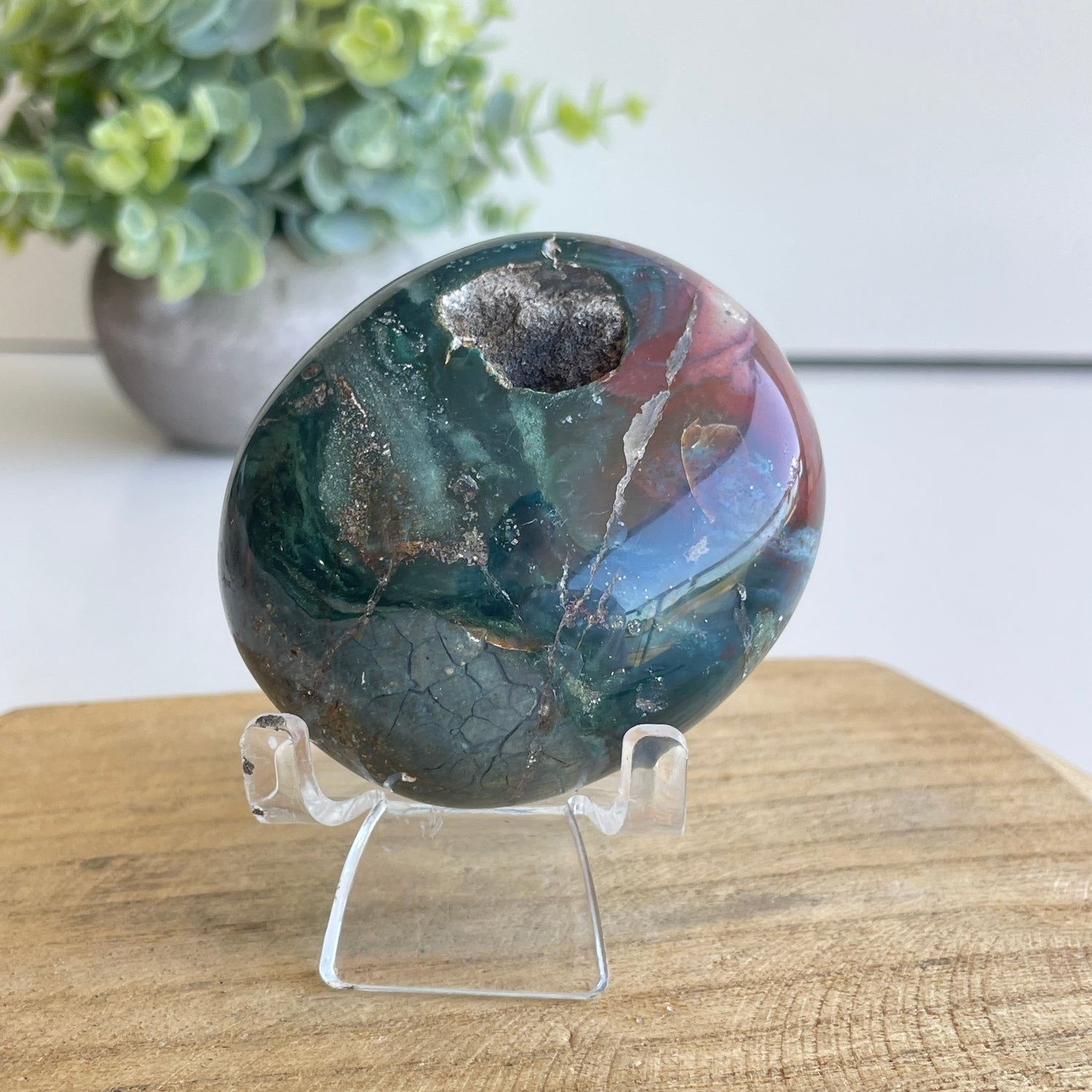Ocean Jasper Palmstone 168g
