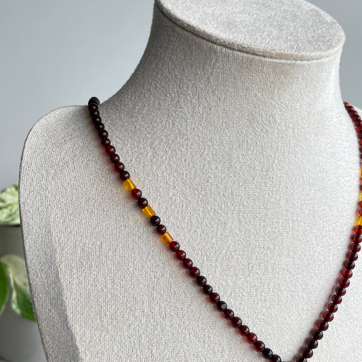 Amber Ombre Necklace 4