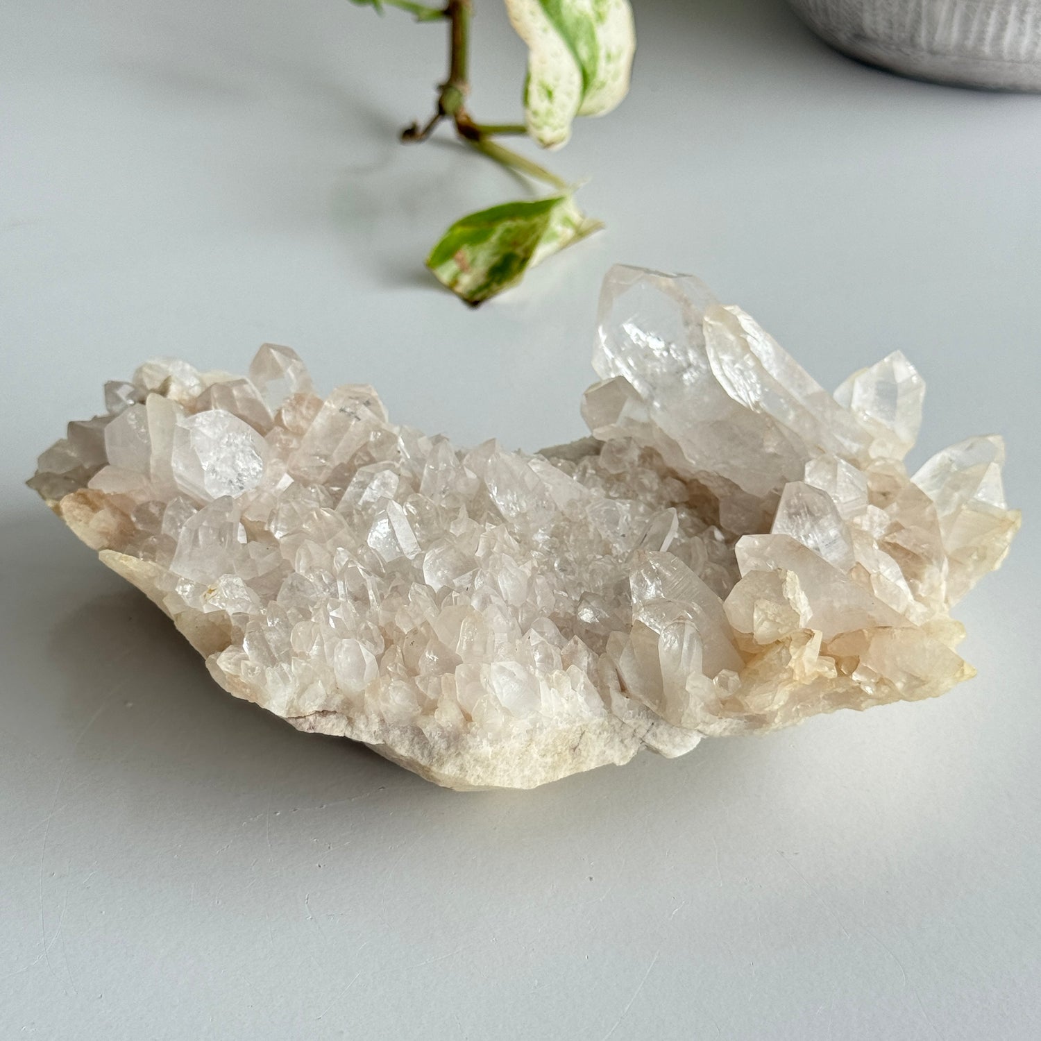 Clear Quartz Cluster - A Grade 736g