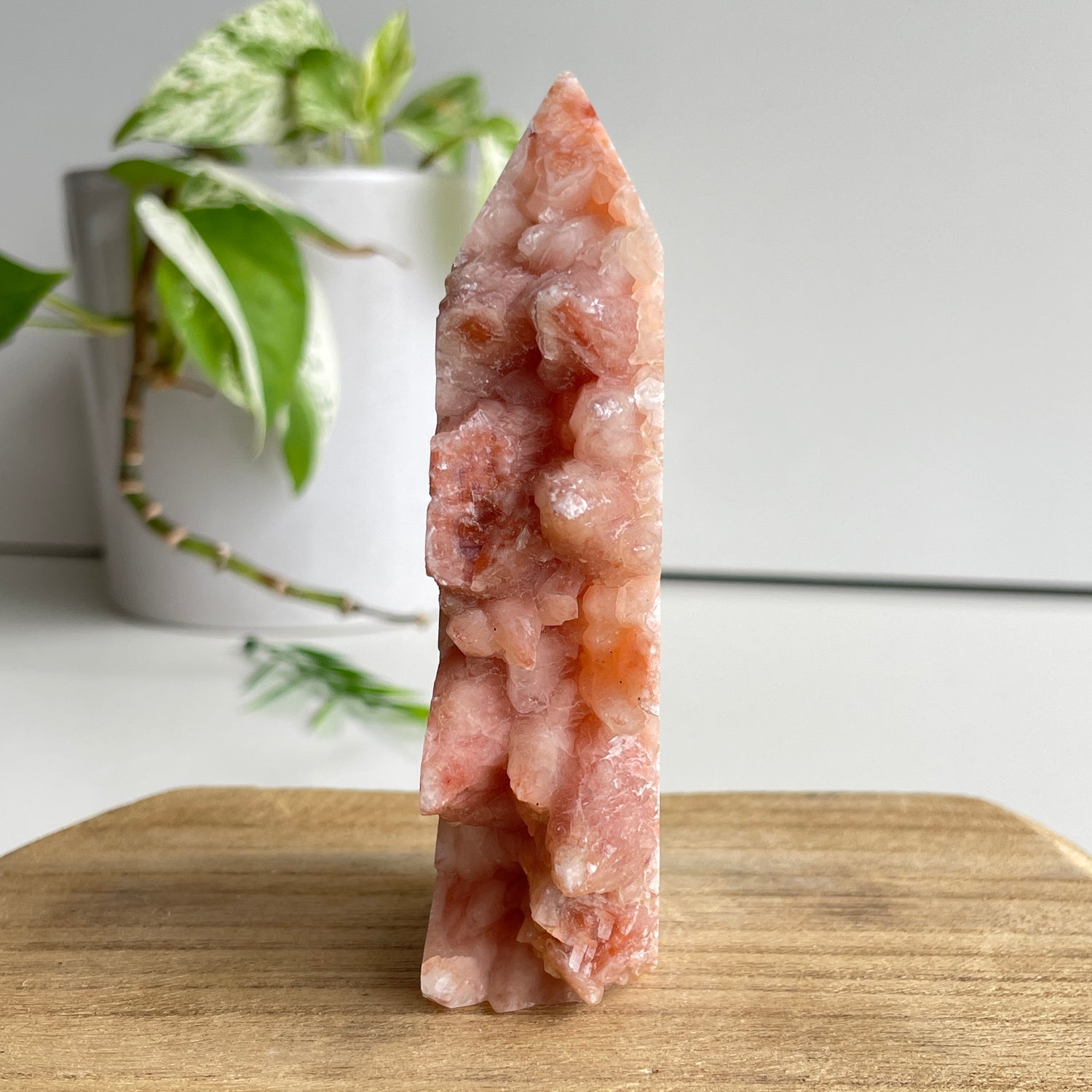 Red Calcite Cluster Generator 10.5cm