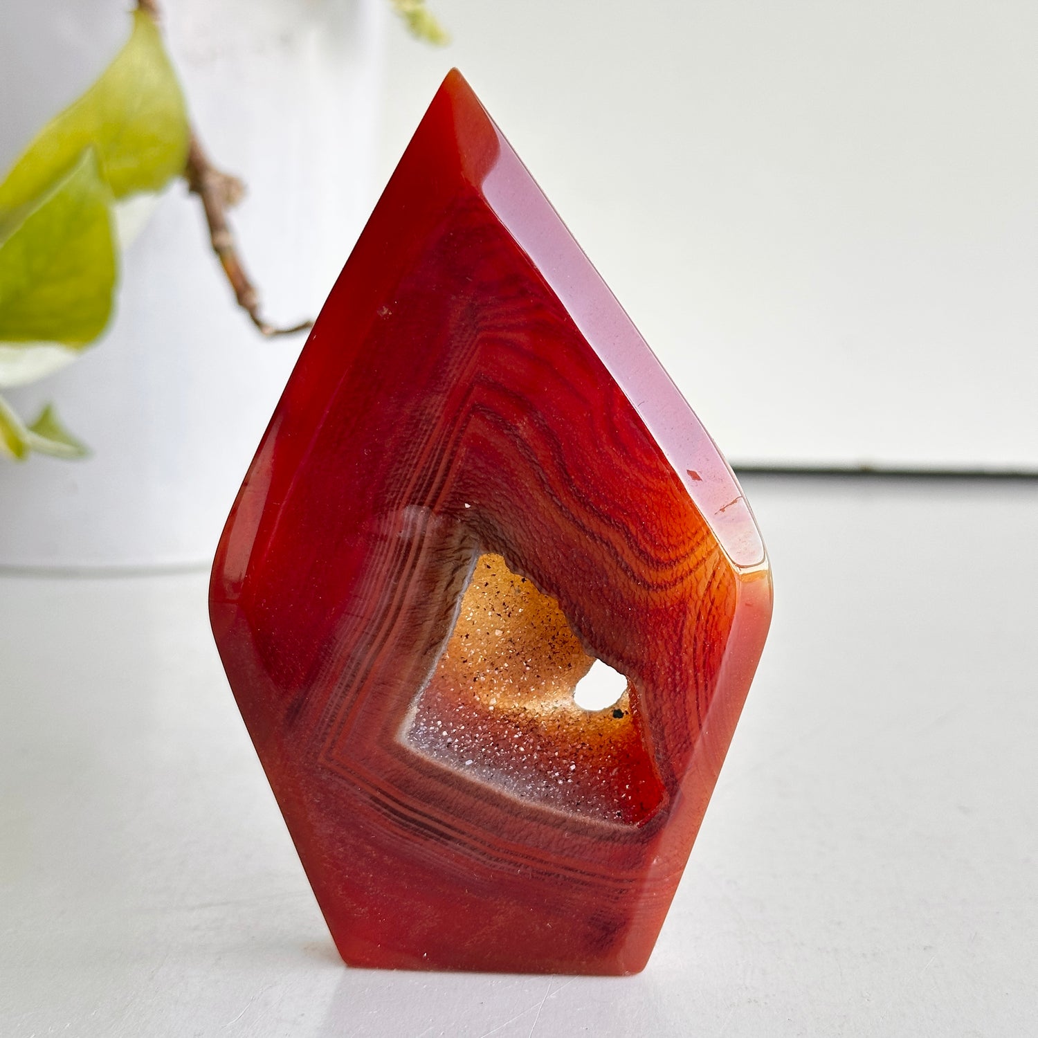Carnelian  Flame 10.9cm