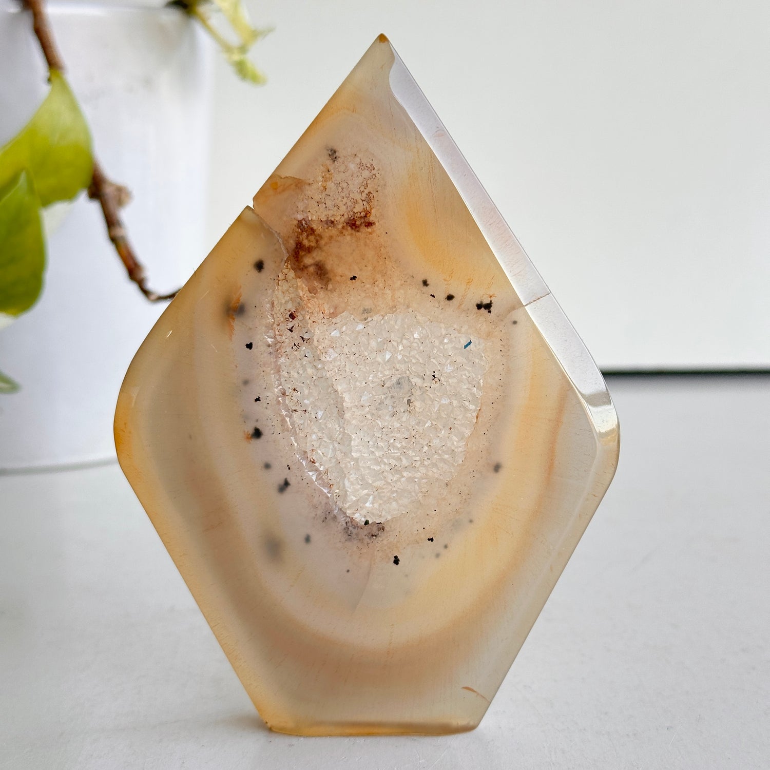 Carnelian  Flame 12.6cm