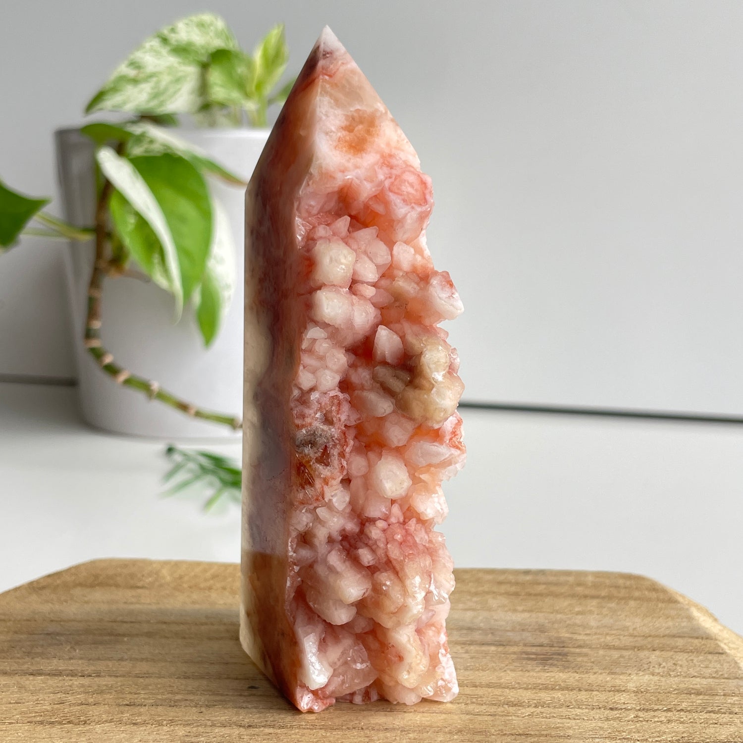 Red Calcite Cluster Generator 11.5cm