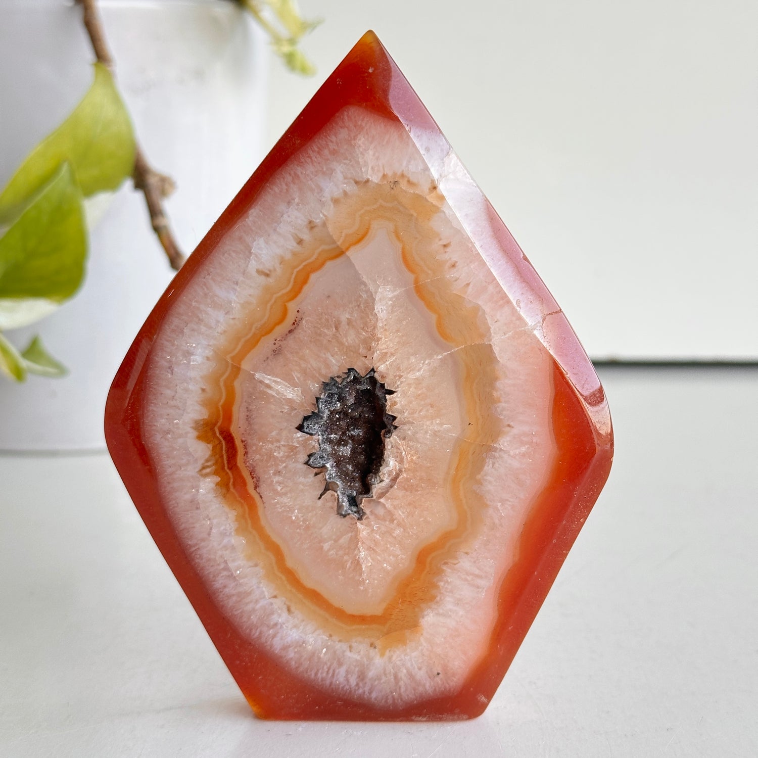 Carnelian  Flame 12.6cm