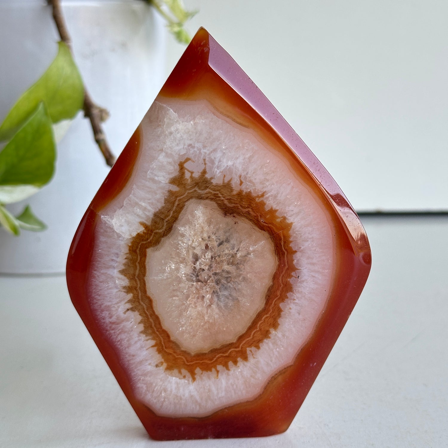 Carnelian  Flame 12.6cm
