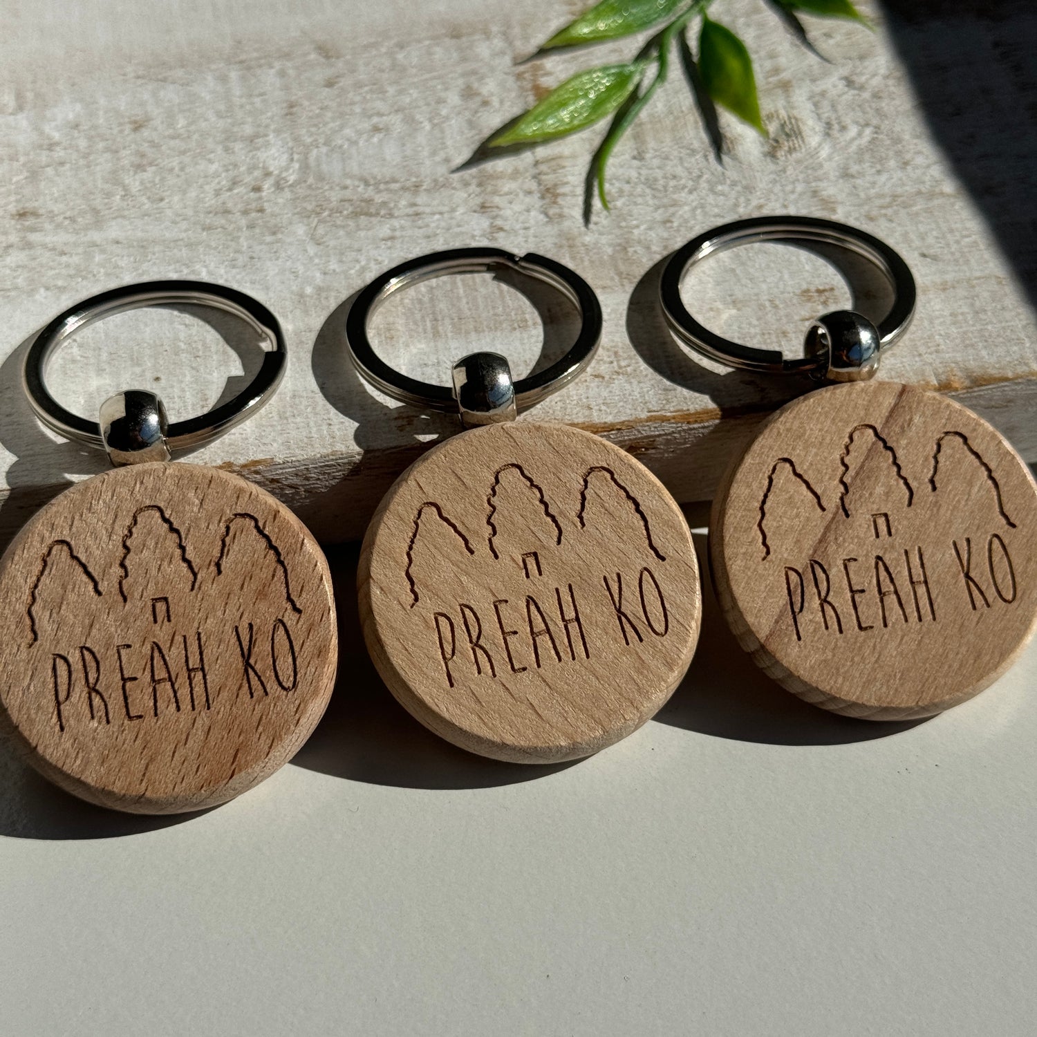Preah Ko Keychain