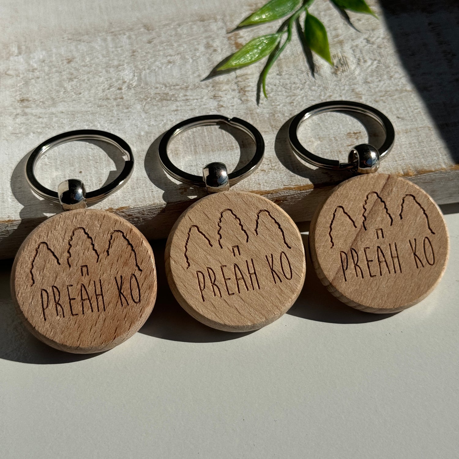 Preah Ko Keychain