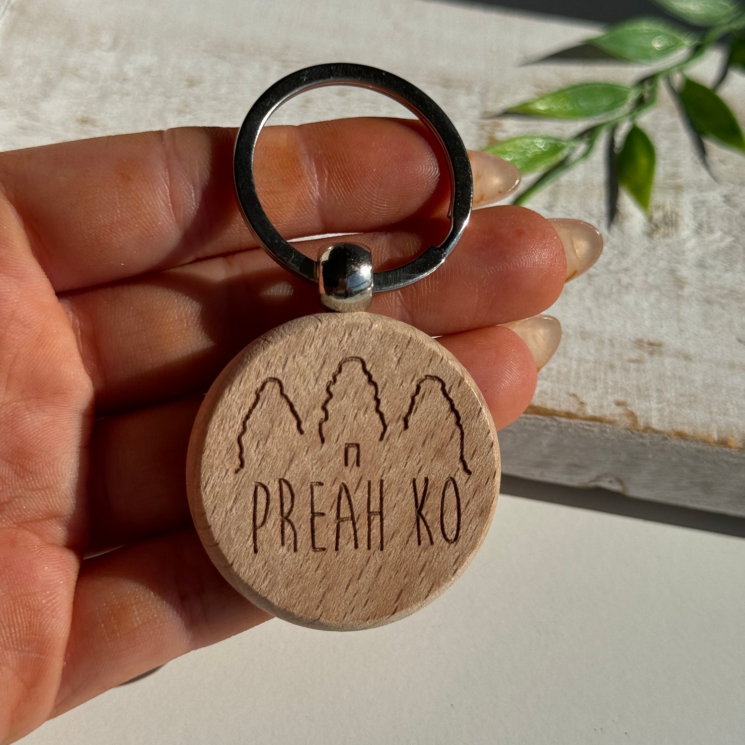Preah Ko Keychain