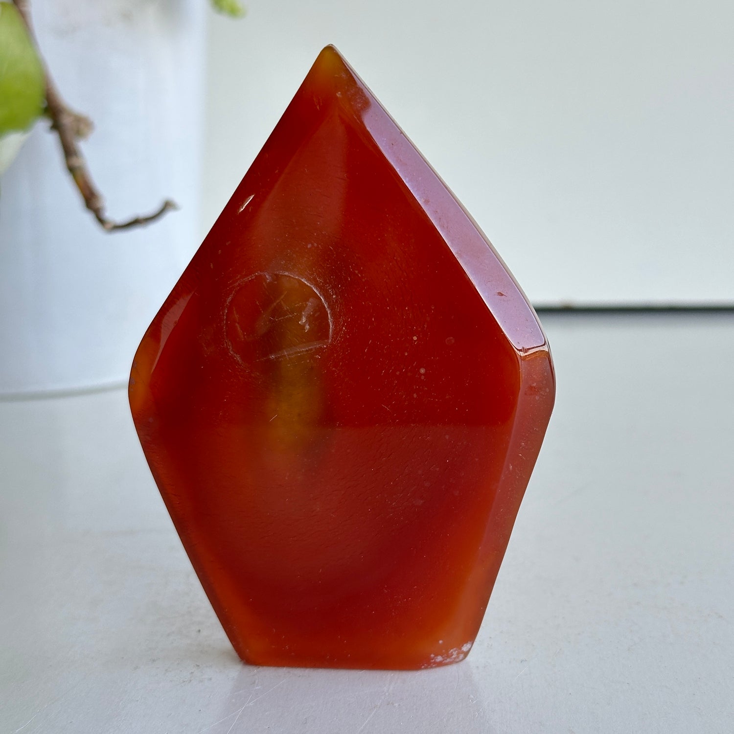 Carnelian  Flame 10.9cm