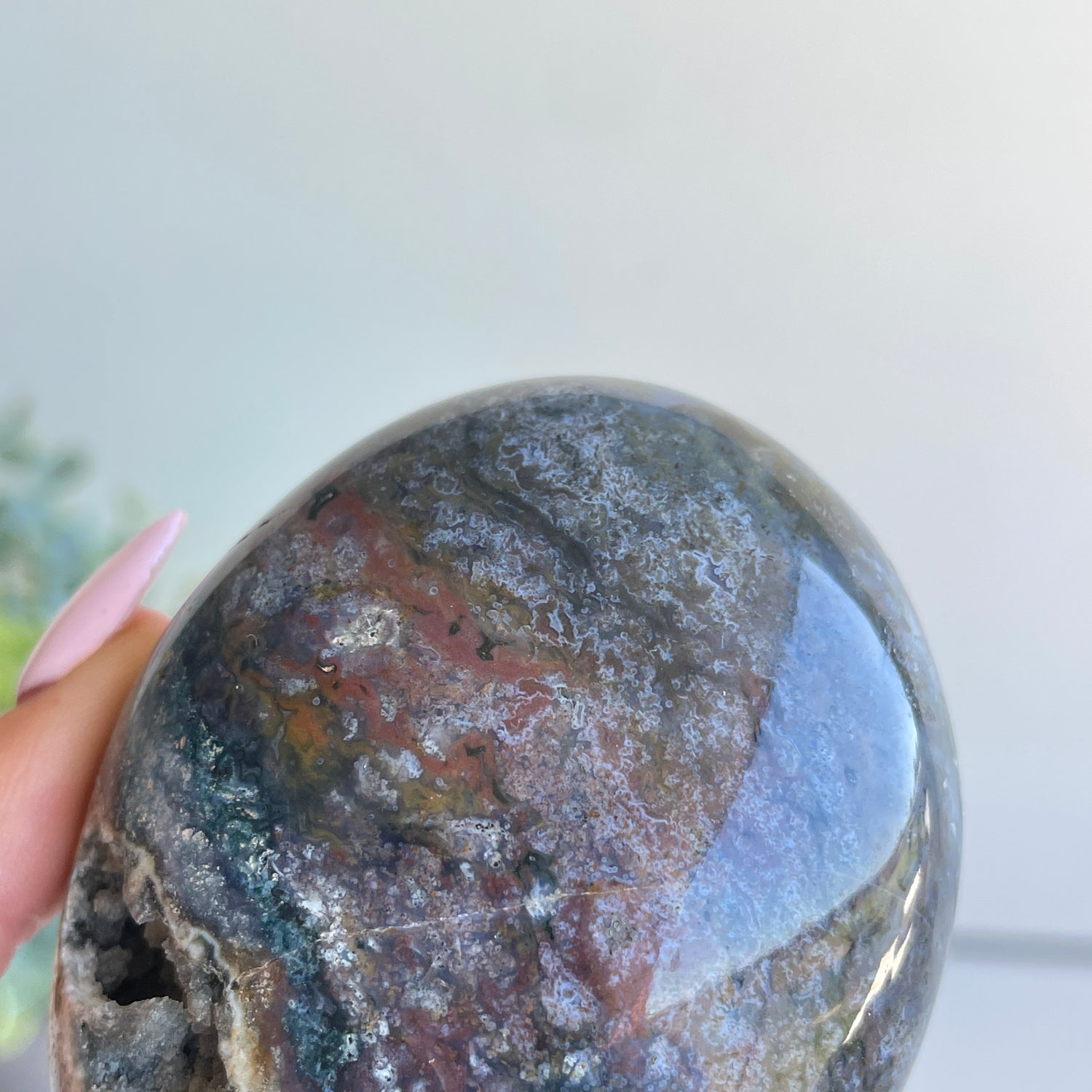 Ocean Jasper Palmstone 208g