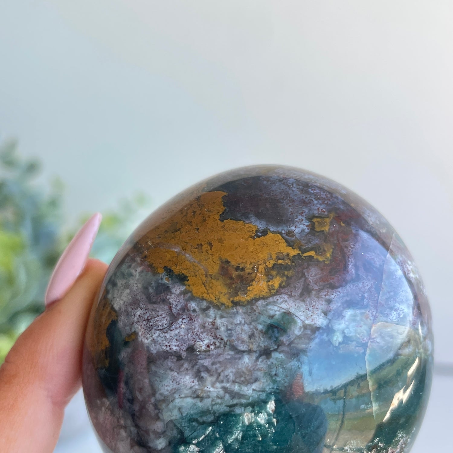 Ocean Jasper Palmstone 186g