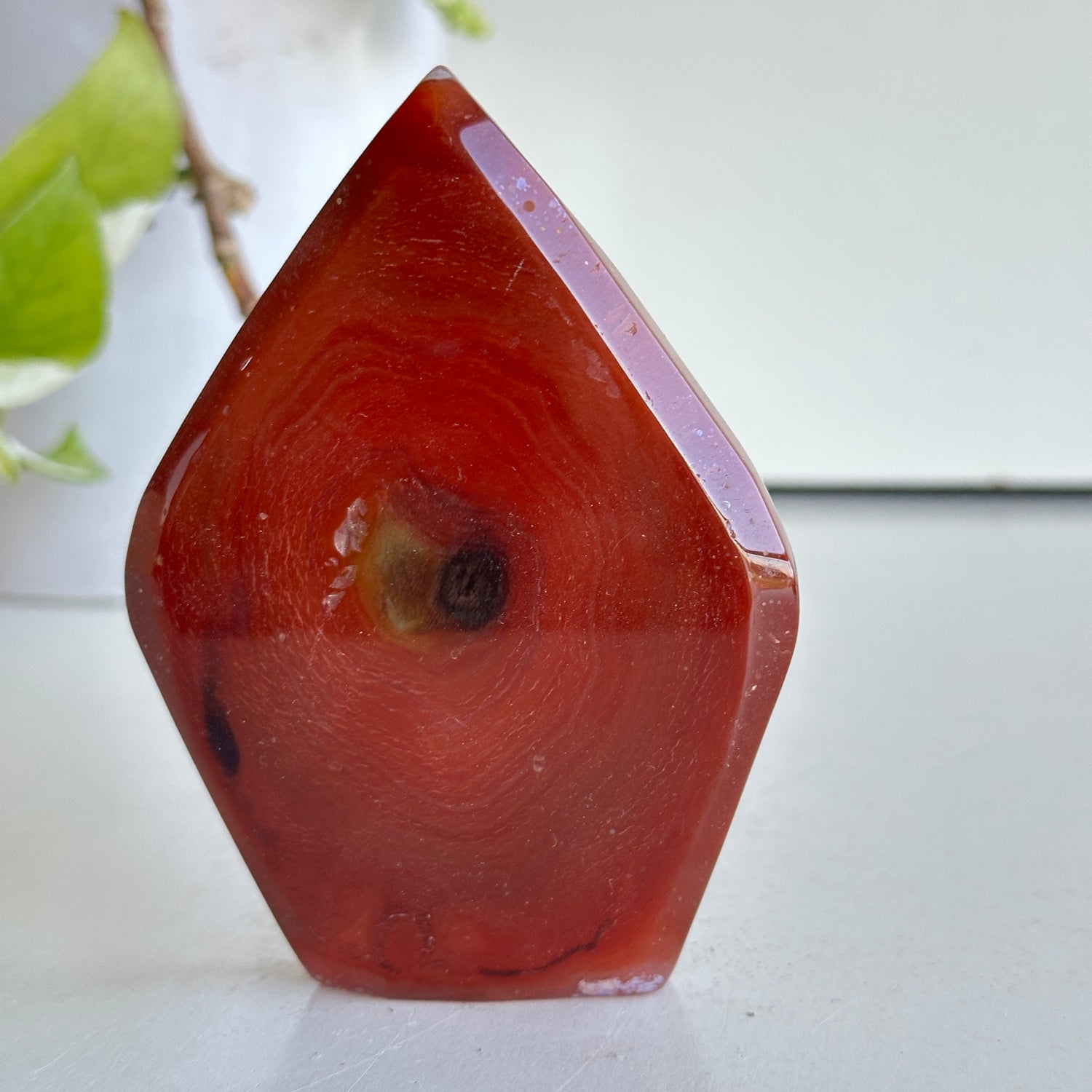 Carnelian  Flame 10.5cm