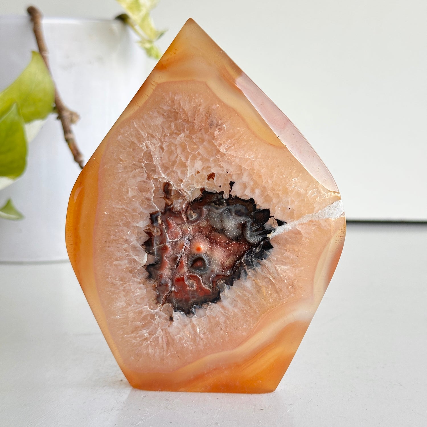 Carnelian  Flame 12.8cm