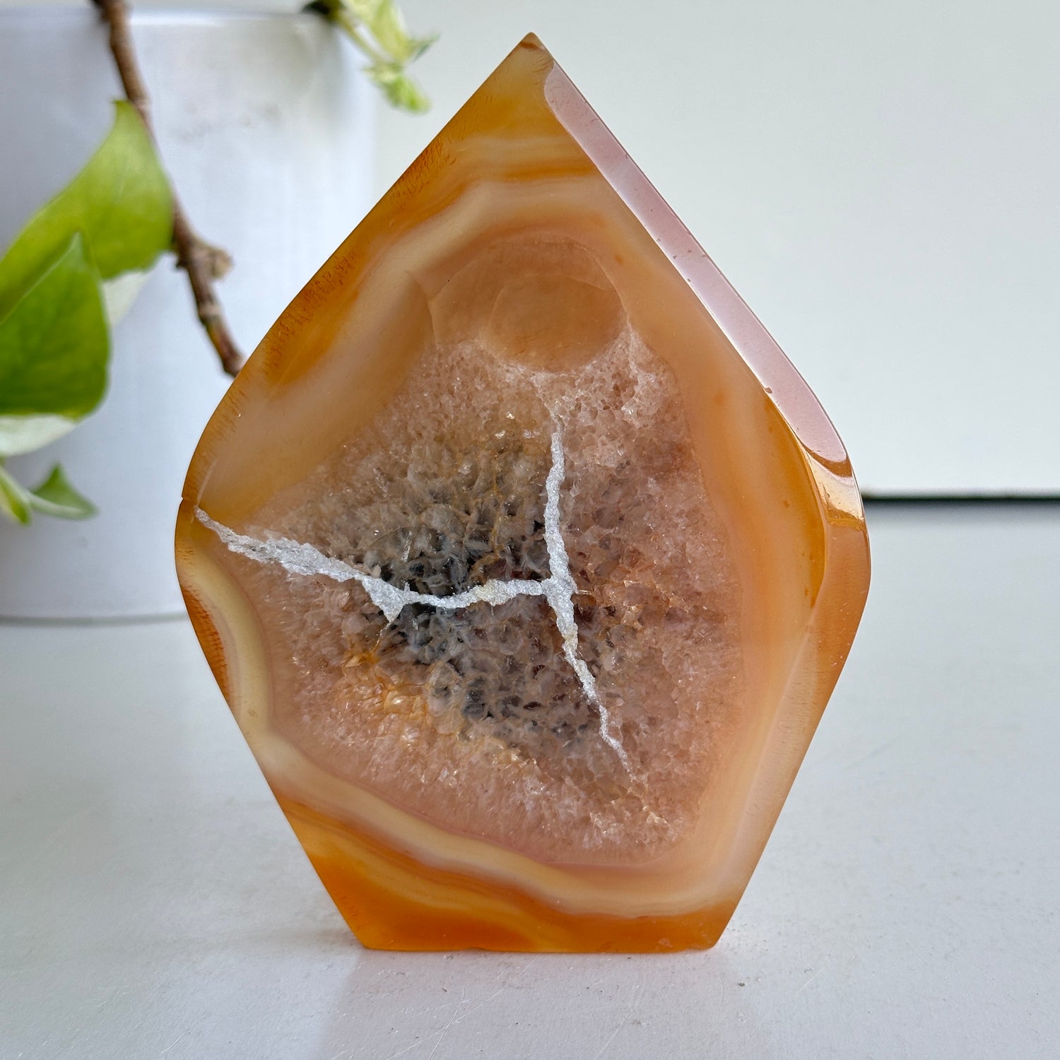 Carnelian  Flame 12.8cm