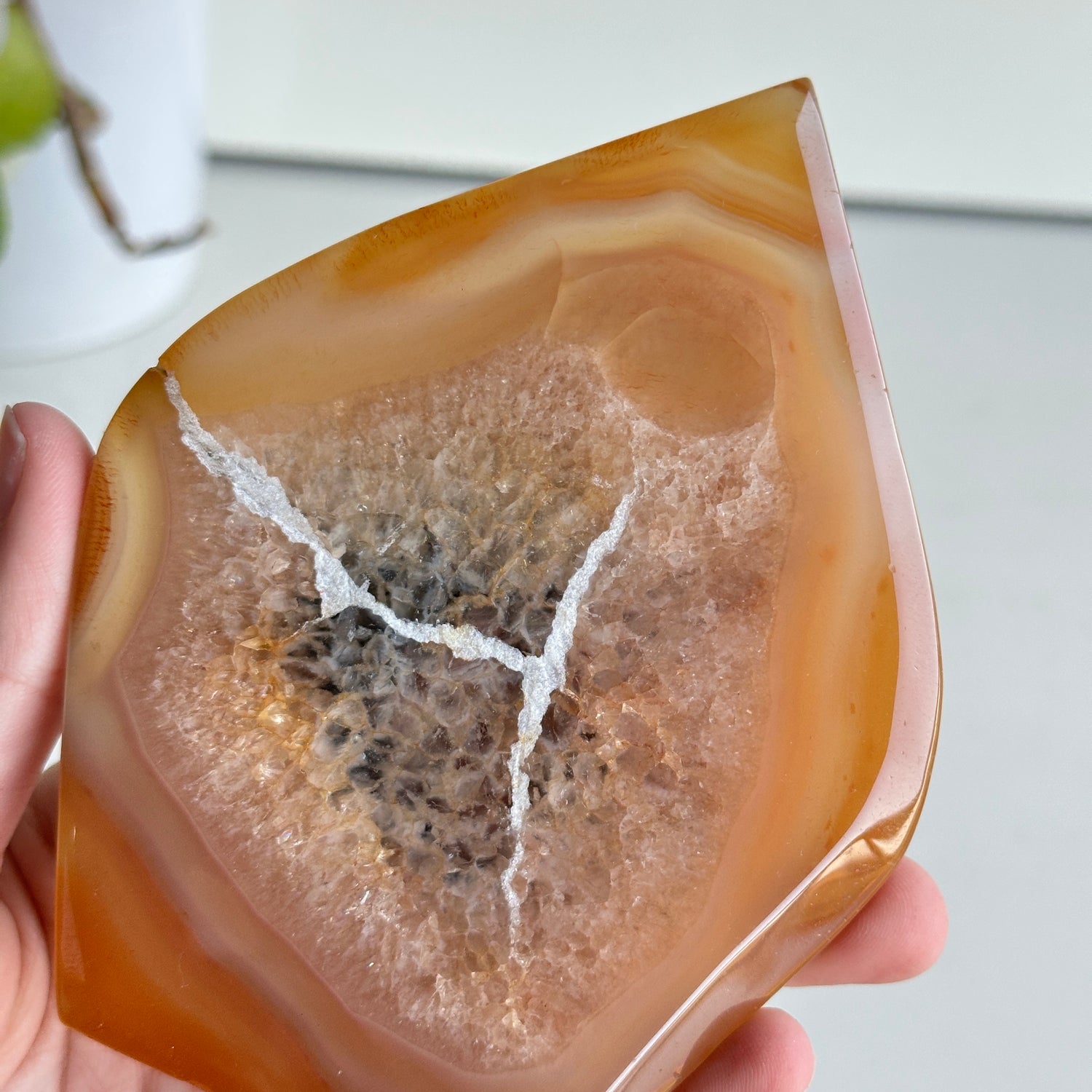 Carnelian  Flame 12.8cm
