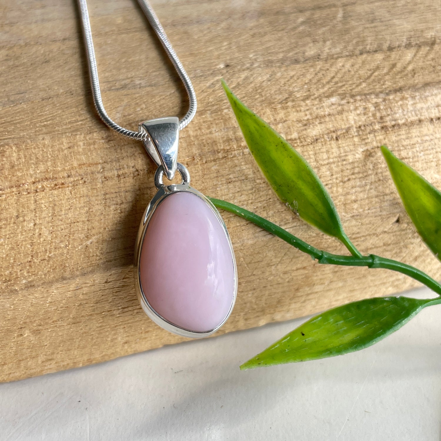 Pink Opal Pendant