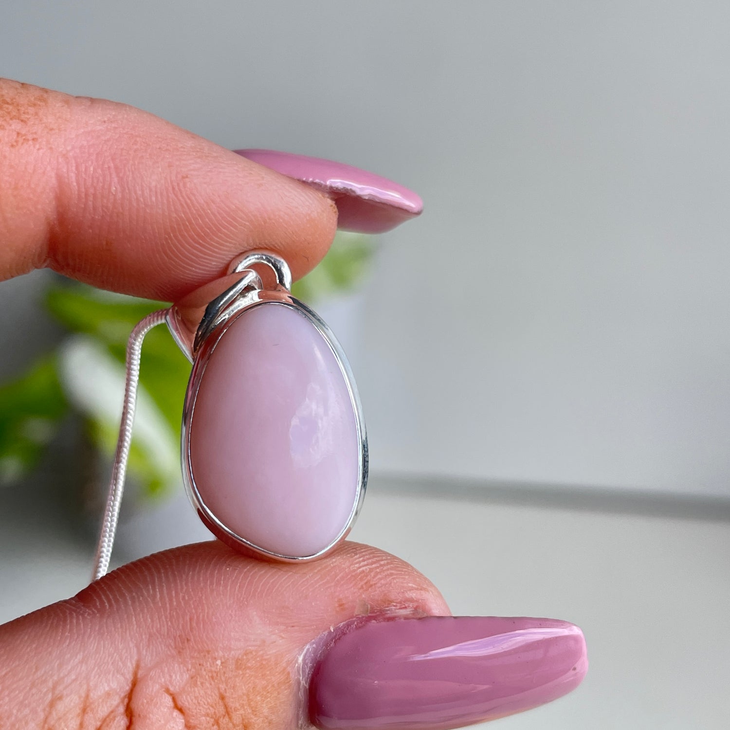Pink Opal Pendant