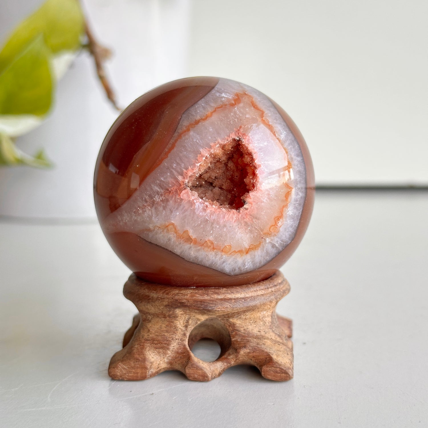Carnelian Sphere 5.7cm