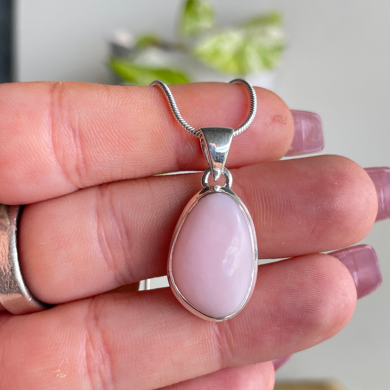 Pink Opal Pendant