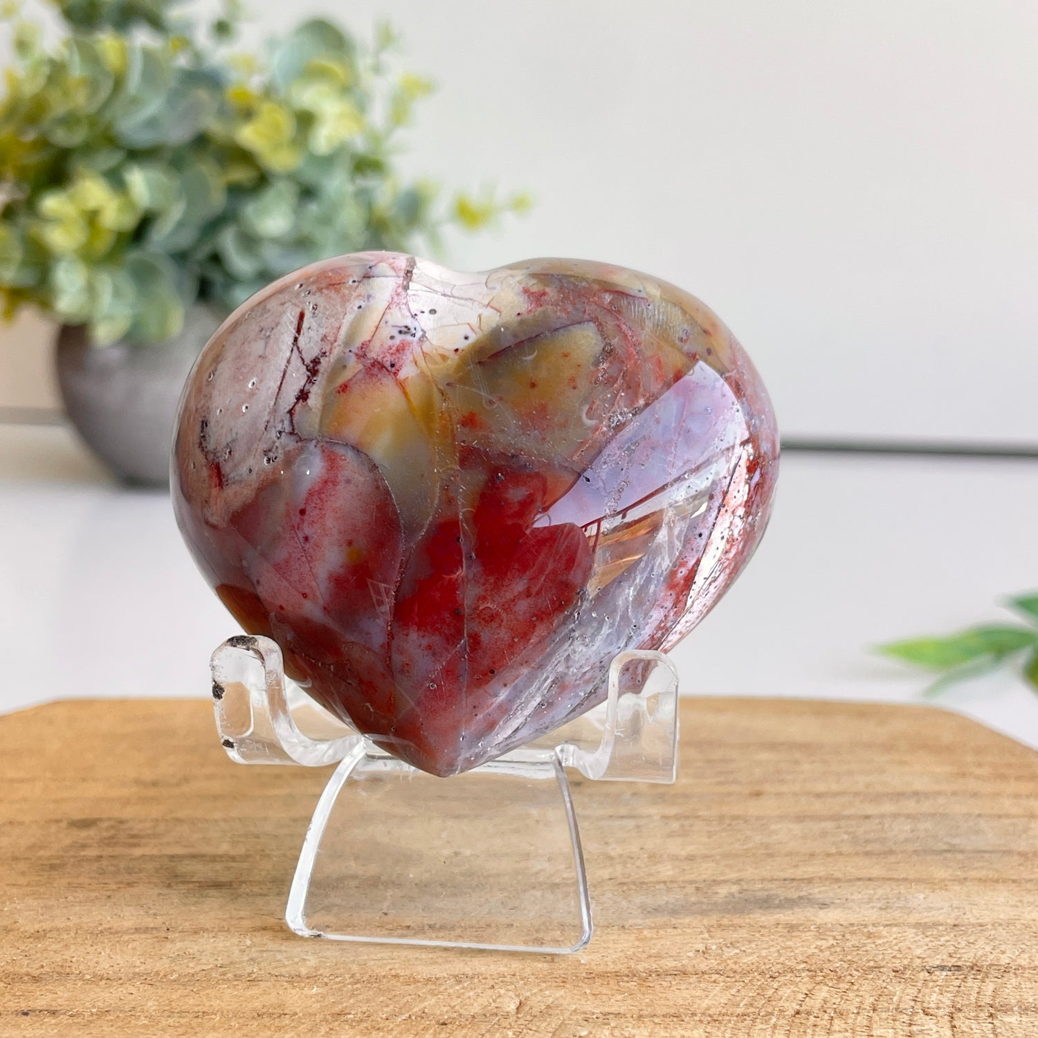 Ocean Jasper Heart 5.9cm